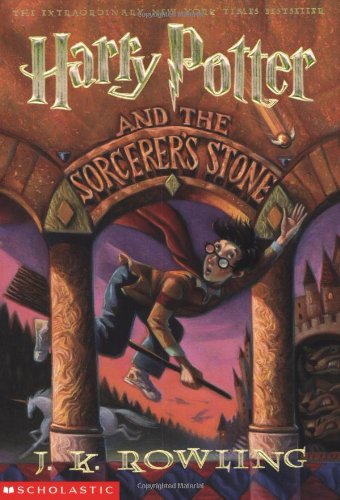 Book cover: Harry Potter and the Sorcerer's Stone