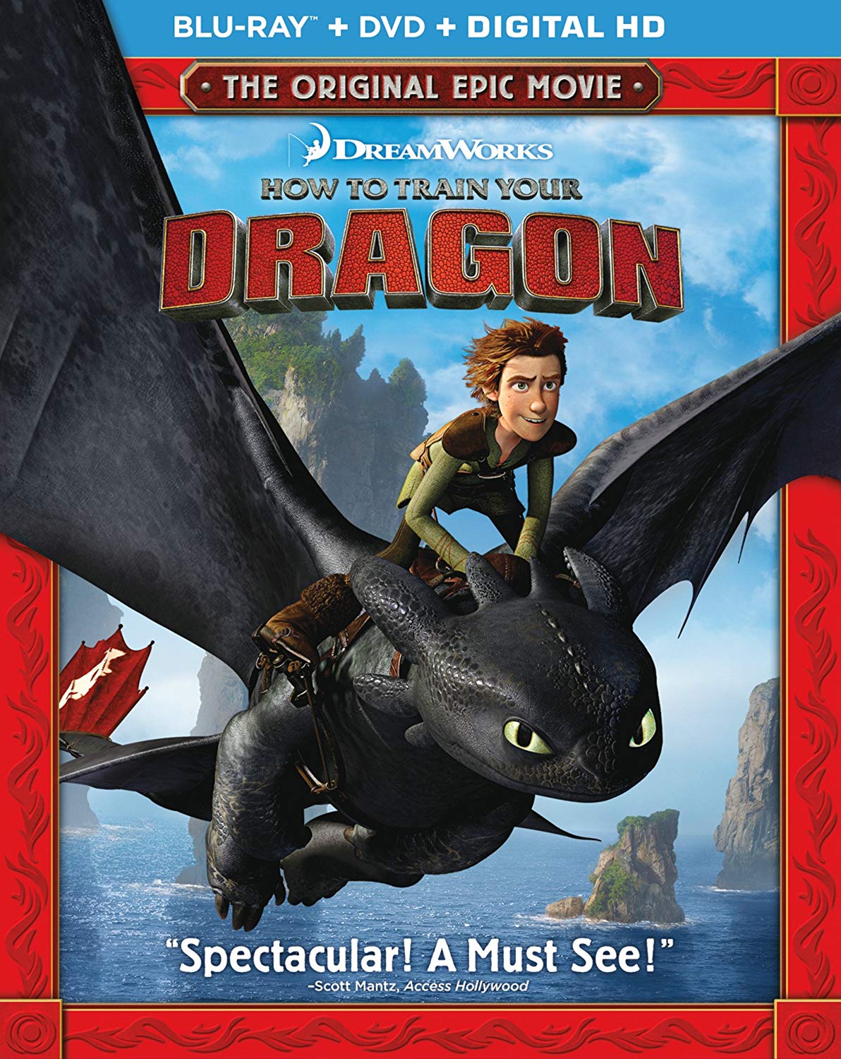 Movie cover: How to Train Your Dragon